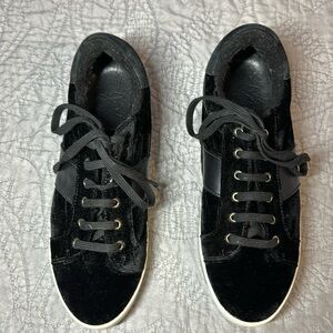 Joie velvet sneakers. GUC. Worn 5-6x.